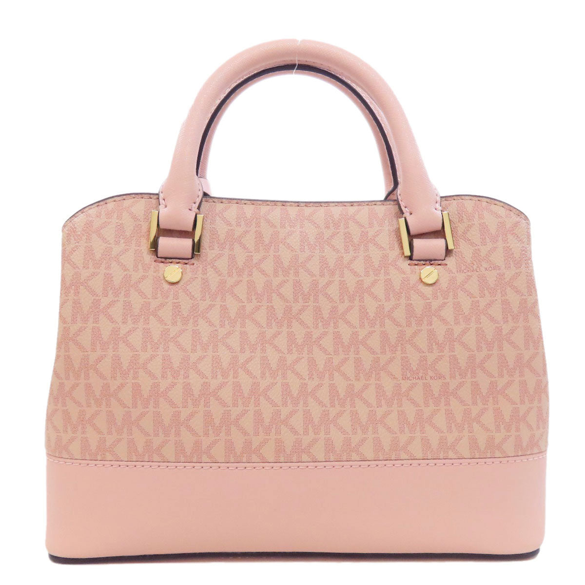 Michael Kors MK Signature 2WAY Handbag PVC Ladies [Used]