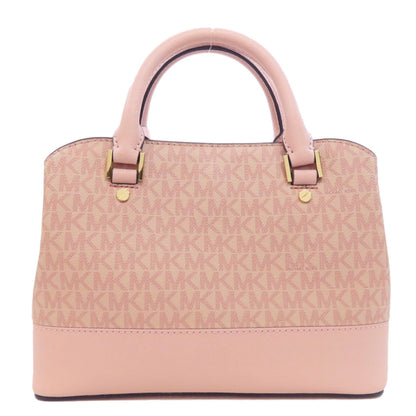 Michael Kors MK Signature 2WAY Handbag PVC Ladies [Used]