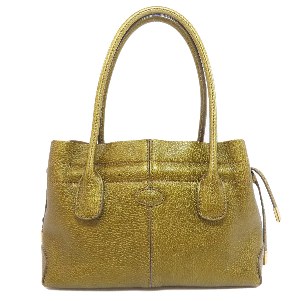 TODS logo Tote Bag Leather Ladies [Used]
