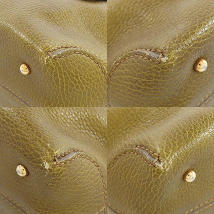 TODS logo Tote Bag Leather Ladies [Used]