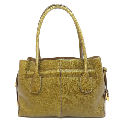 TODS logo Tote Bag Leather Ladies [Used]