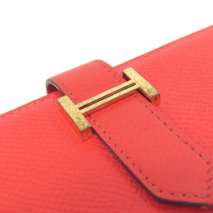 HERMES Barance Free GoldHardware Long wallet (with coin pocket) Epsom Ladies [Used]