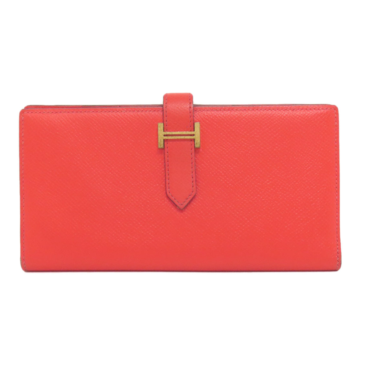 HERMES Barance Free GoldHardware Long wallet (with coin pocket) Epsom Ladies [Used]