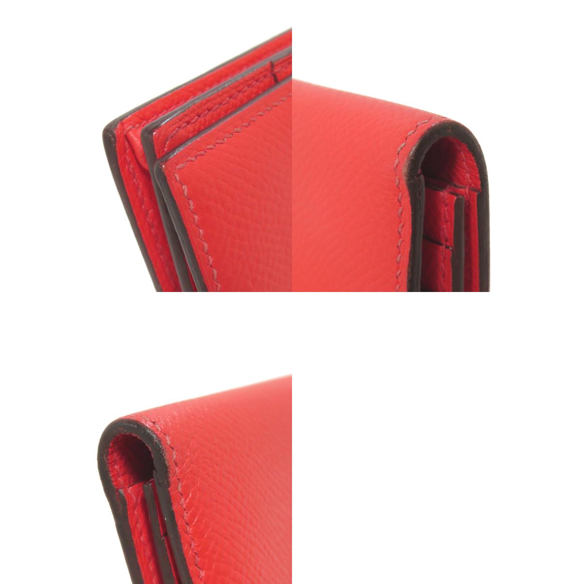 HERMES Barance Free GoldHardware Long wallet (with coin pocket) Epsom Ladies [Used]