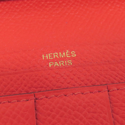 HERMES   Long wallet (with coin pocket) Barance Free GoldHardware Epsom Ladies