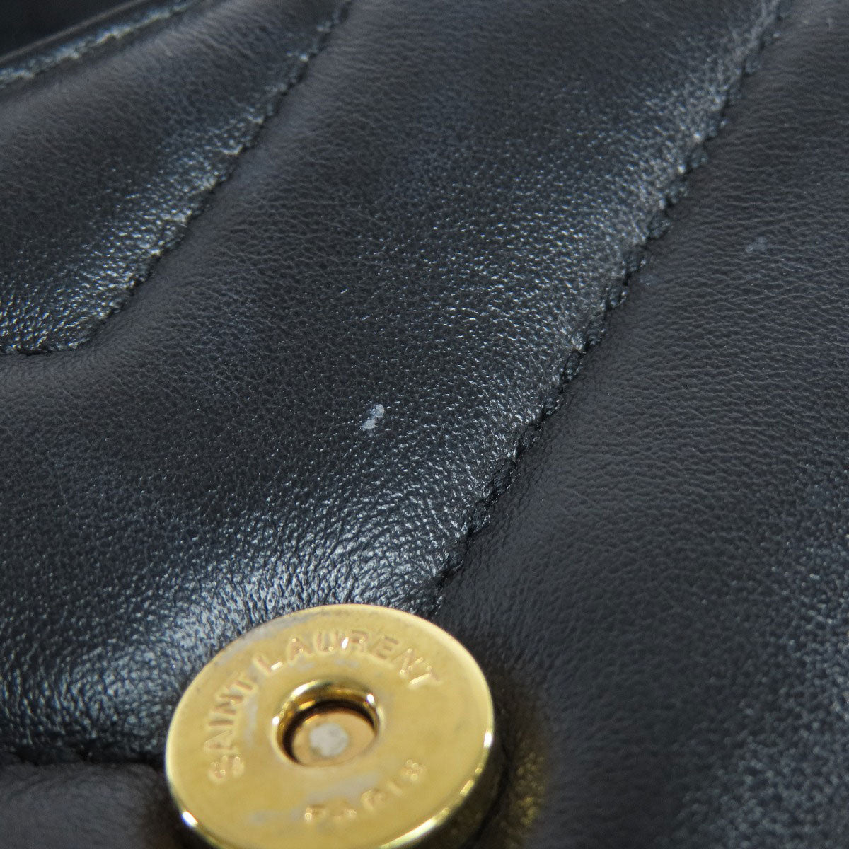 SAINT LAURENT 467072 lulu toy bag Shoulder Bag Leather Ladies [Used]