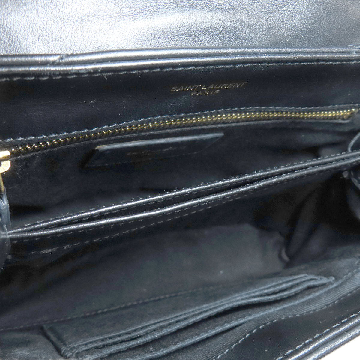 SAINT LAURENT 467072 lulu toy bag Shoulder Bag Leather Ladies [Used]