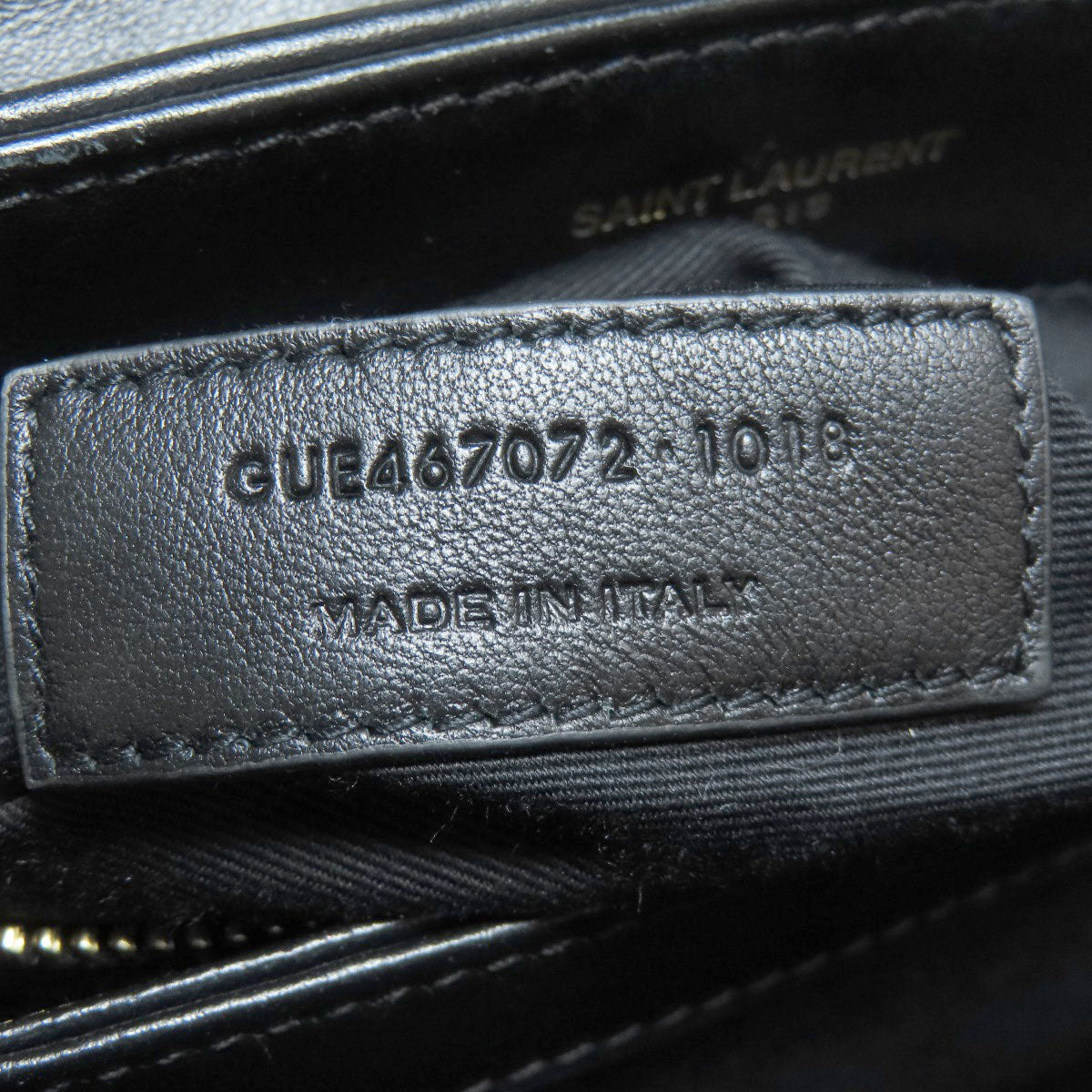 SAINT LAURENT 467072 lulu toy bag Shoulder Bag Leather Ladies [Used]