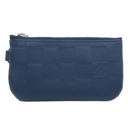 LOUIS VUITTON N40438 Pochette Kle coin purse Damier Anfini Ladies [Used]