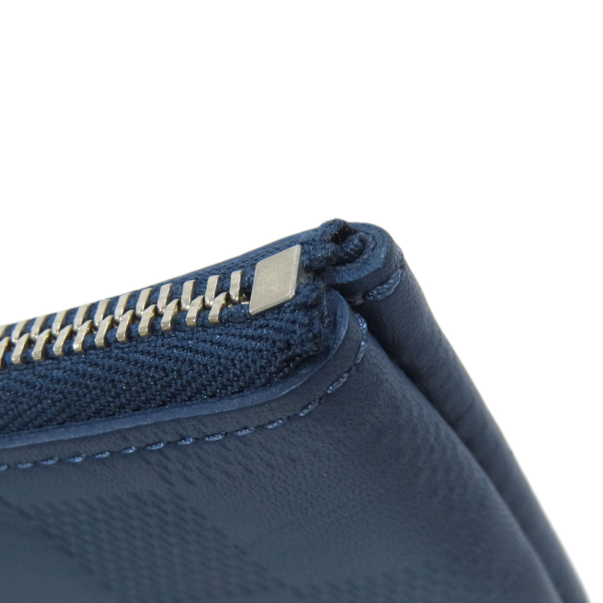 LOUIS VUITTON N40438 Pochette Kle coin purse Damier Anfini Ladies [Used]