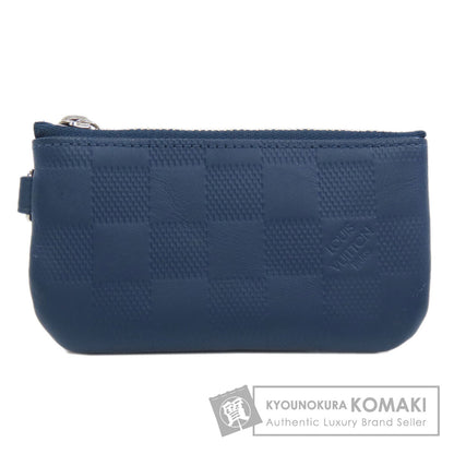 LOUIS VUITTON N40438 Pochette Kle coin purse Damier Anfini Ladies [Used]