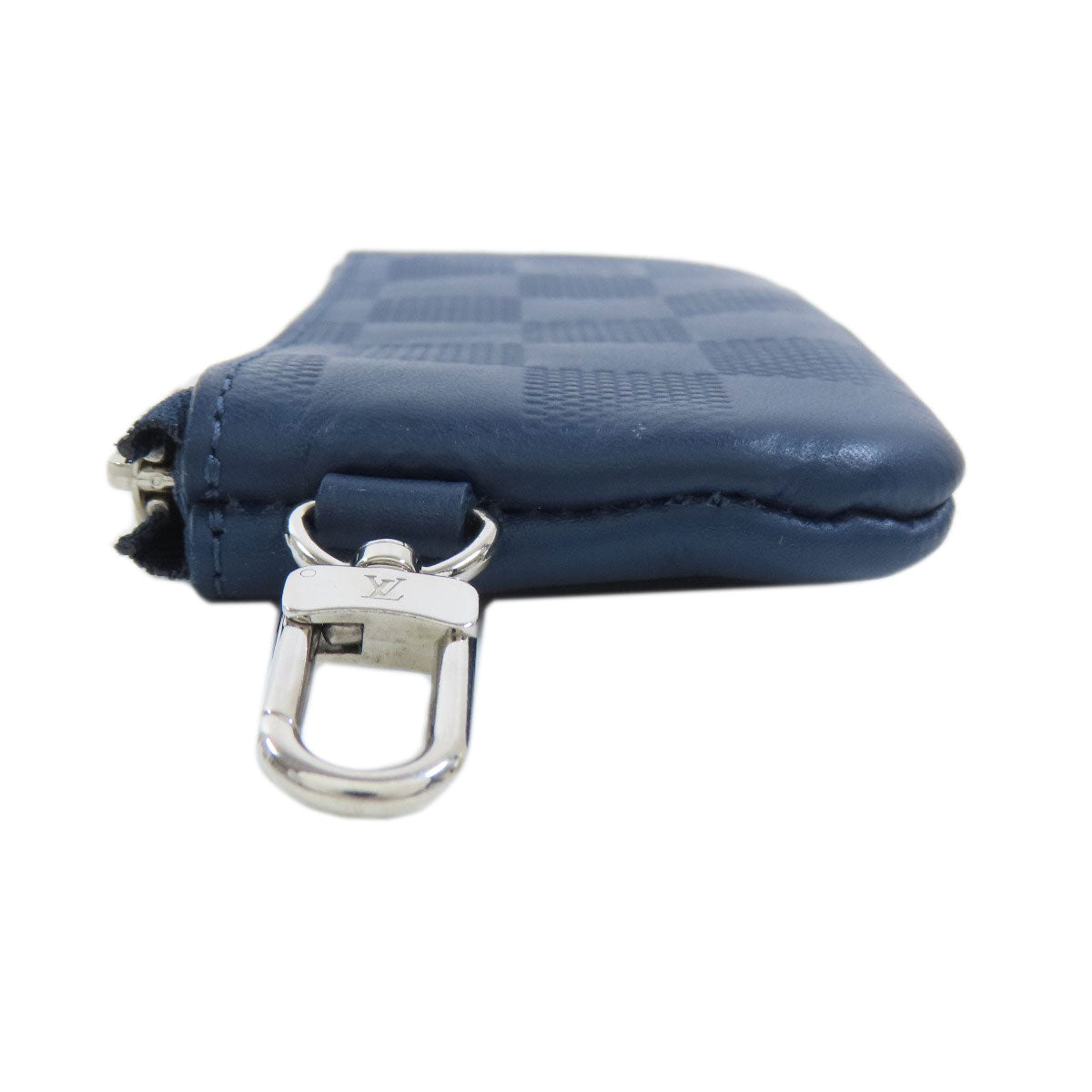 LOUIS VUITTON N40438 Pochette Kle coin purse Damier Anfini Ladies [Used]