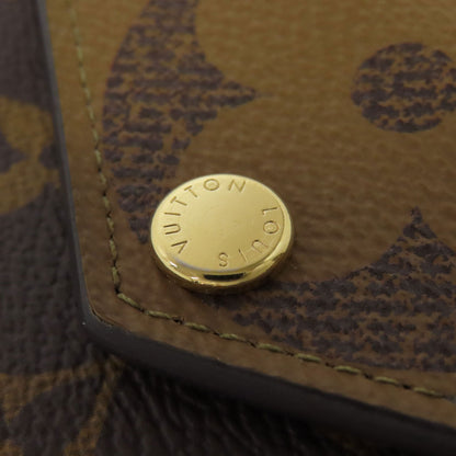 LOUIS VUITTON M80725 Zoe Bifold Wallet with Coin Pocket Monogram reverse Ladies [Used]