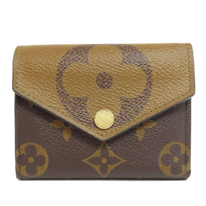 LOUIS VUITTON M80725 Zoe Bifold Wallet with Coin Pocket Monogram reverse Ladies [Used]