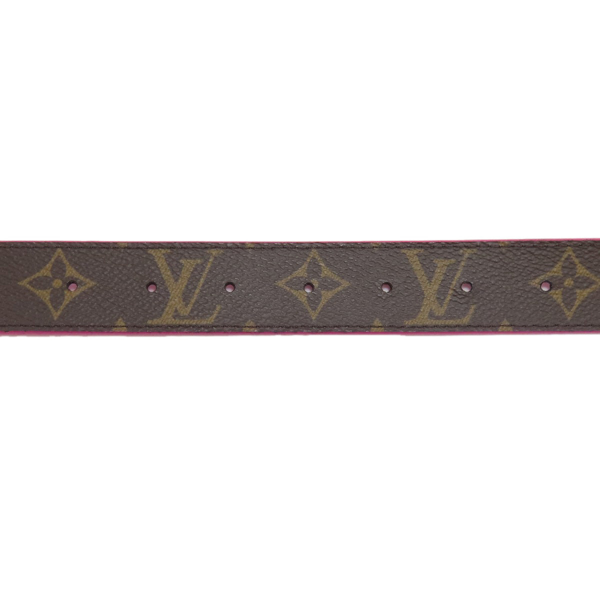 LOUIS VUITTON  M0256 belt Suntur LV Initials Monogram canvas Ladies