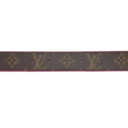 LOUIS VUITTON M0256 Suntur LV Initials belt Monogram canvas Ladies [Used]