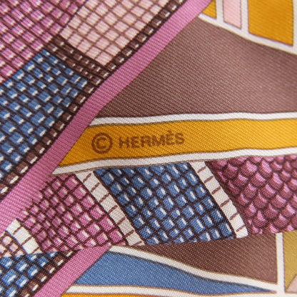 HERMES   Scarf Twilly Silk Ladies