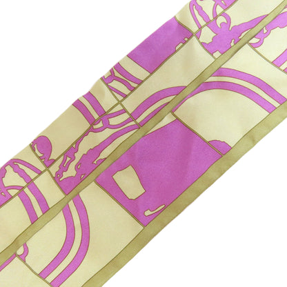 HERMES   Scarf Twilly Silk Ladies