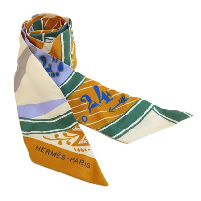 HERMES   Scarf Twilly Silk Ladies