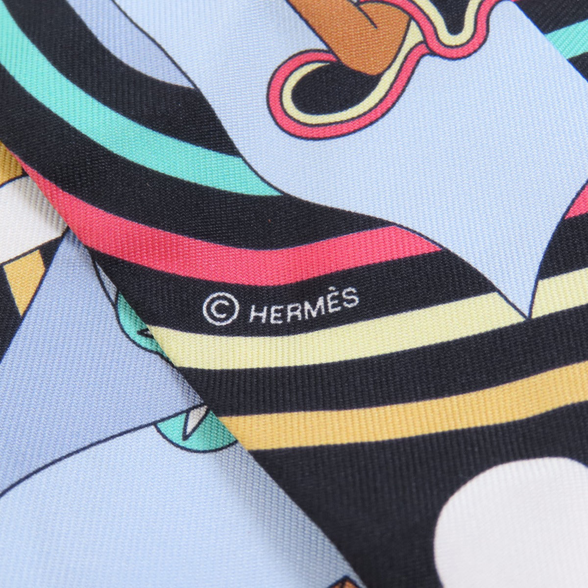 HERMES   Scarf Twilly Silk Ladies