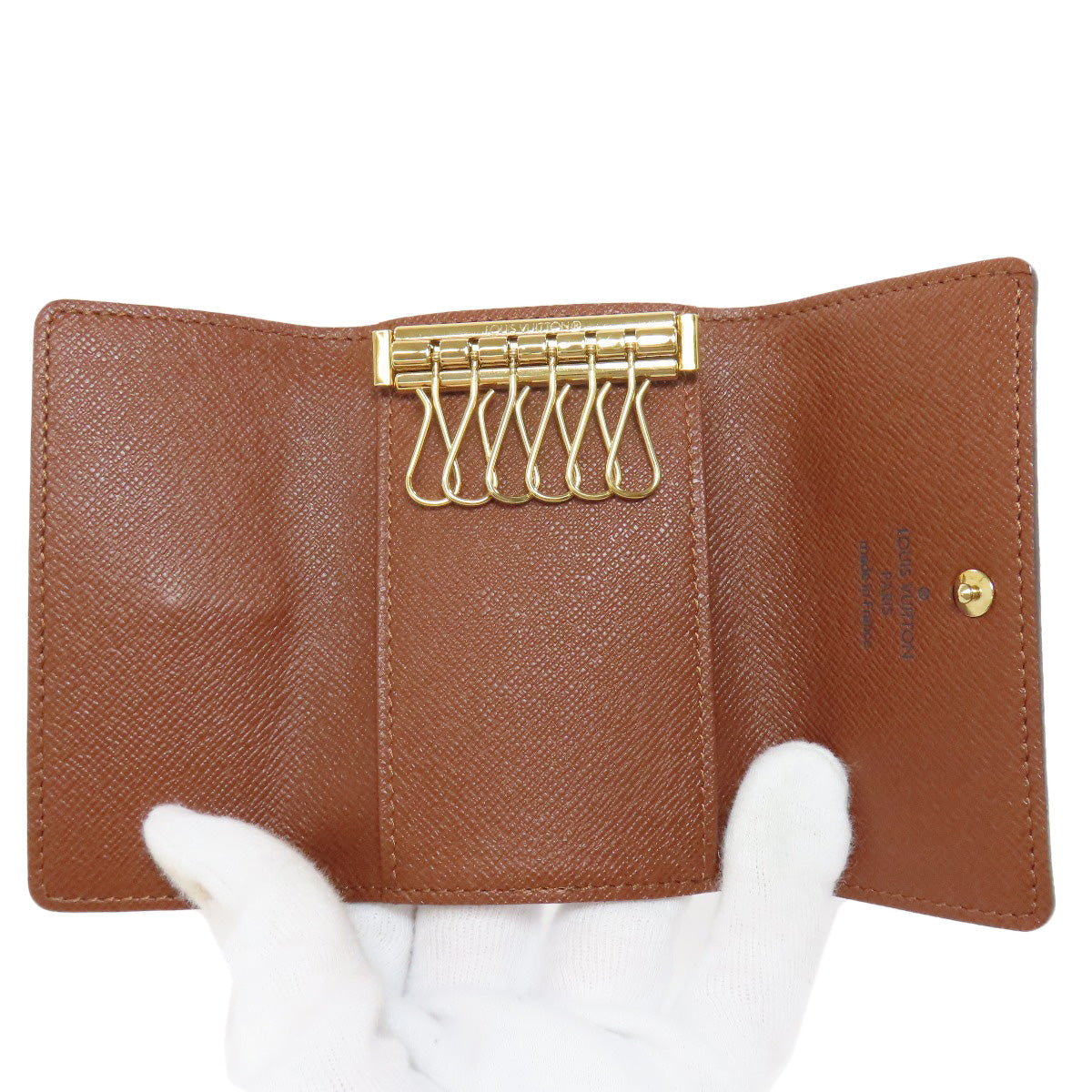 LOUIS VUITTON M62630 Multicles6 key holder Monogram canvas Ladies [Used]