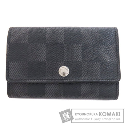 LOUIS VUITTON M62662 Multicles6 key holder Damier canvas Ladies [Used]