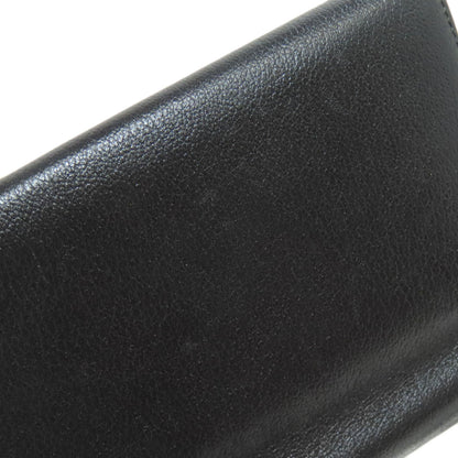 CHANEL Camellia COCO Mark Long wallet (with coin pocket) Calf Ladies [Used]