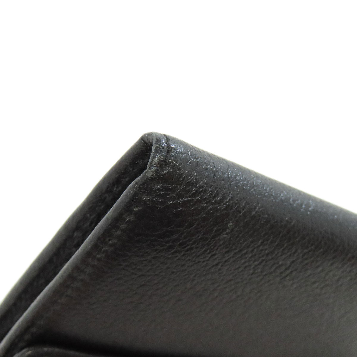 CHANEL Camellia COCO Mark Long wallet (with coin pocket) Calf Ladies [Used]