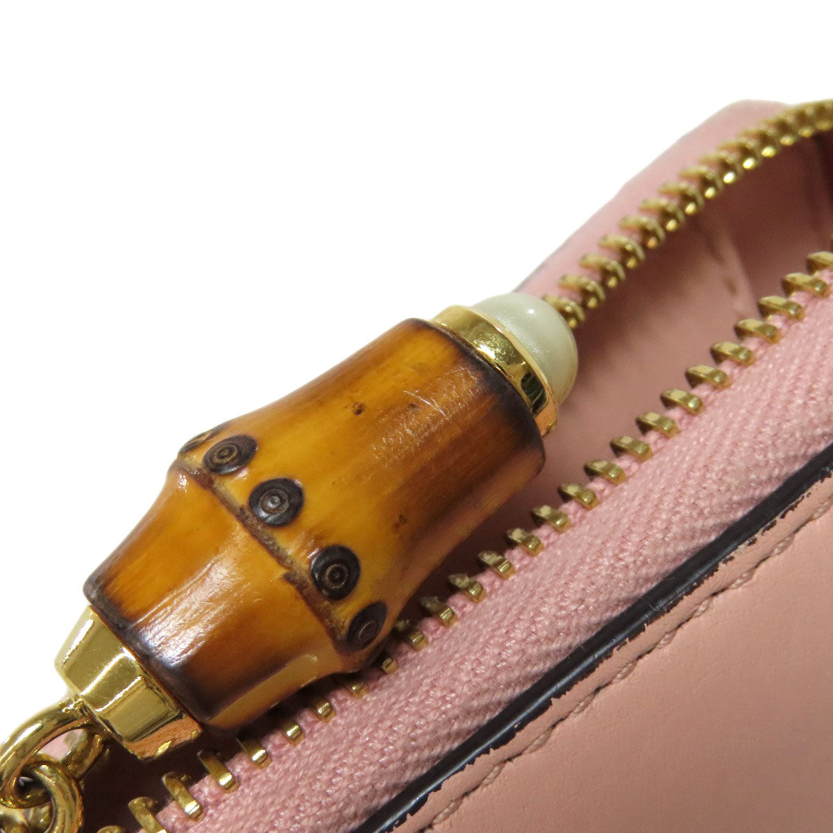 GUCCI 453158 logo Long wallet (with coin pocket) Leather Ladies [Used]