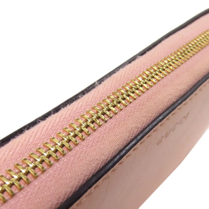 GUCCI 453158 logo Long wallet (with coin pocket) Leather Ladies [Used]