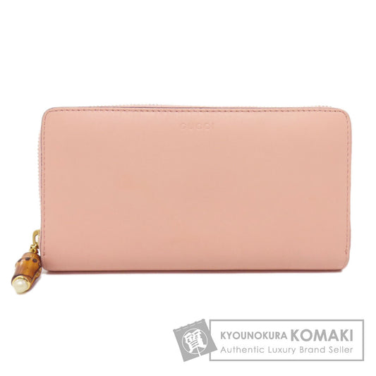 GUCCI 453158 logo Long wallet (with coin pocket) Leather Ladies [Used]