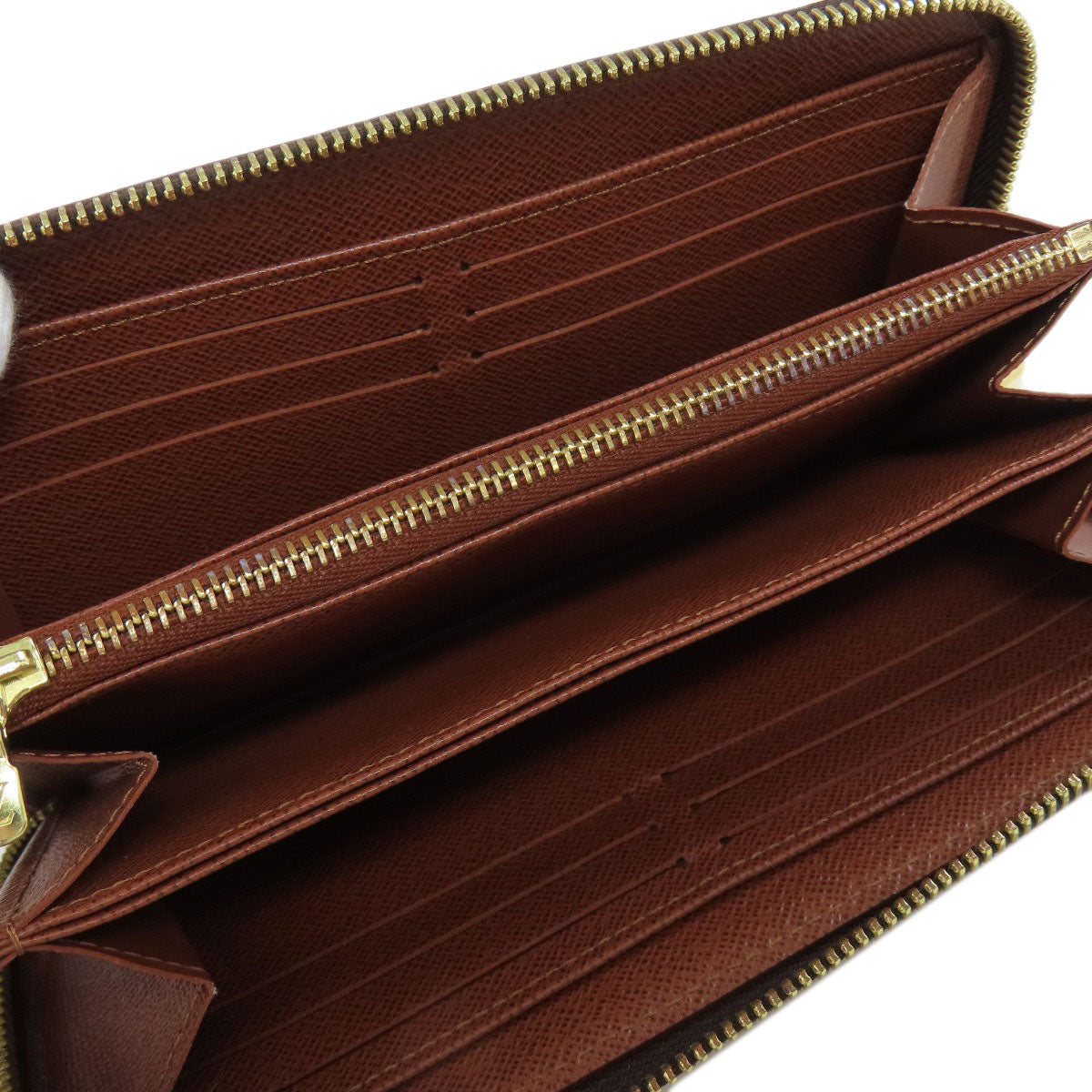LOUIS VUITTON M42616 Zippy wallet Long wallet (with coin pocket) Damier canvas Ladies [Used]