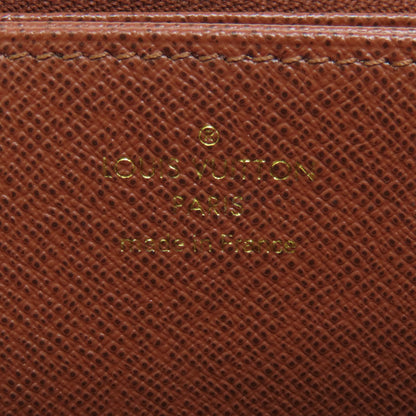 LOUIS VUITTON M42616 Zippy wallet Long wallet (with coin pocket) Damier canvas Ladies [Used]