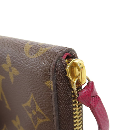 LOUIS VUITTON  M60742 Long wallet (with coin pocket) Portefeiulle・Clemence Monogram canvas Ladies