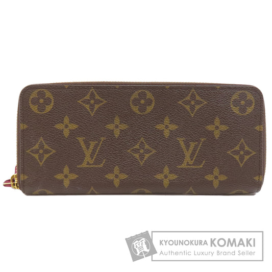 LOUIS VUITTON  M60742 Long wallet (with coin pocket) Portefeiulle・Clemence Monogram canvas Ladies