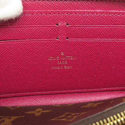 LOUIS VUITTON  M60742 Long wallet (with coin pocket) Portefeiulle・Clemence Monogram canvas Ladies