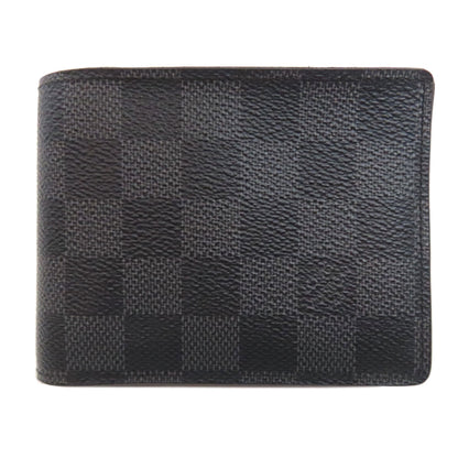 LOUIS VUITTON N62663 Portefeiulle ã» Multripru Bifold Wallet with Coin Pocket Damier canvas Ladies [Used]