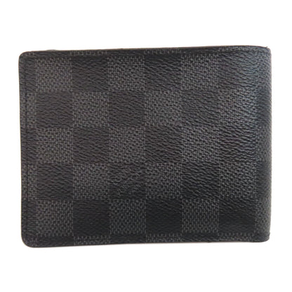 LOUIS VUITTON N62663 Portefeiulle ã» Multripru Bifold Wallet with Coin Pocket Damier canvas Ladies [Used]