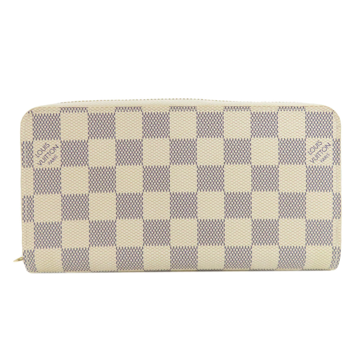 LOUIS VUITTON N41660 Zippy wallet Long wallet (with coin pocket) Damier canvas Ladies [Used]