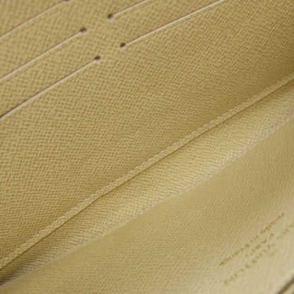 LOUIS VUITTON N41660 Zippy wallet Long wallet (with coin pocket) Damier canvas Ladies [Used]