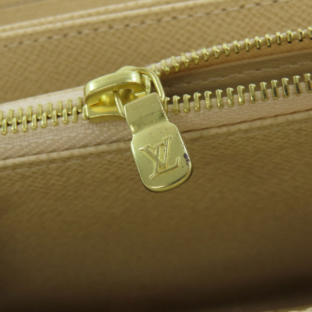 LOUIS VUITTON N41660 Zippy wallet Long wallet (with coin pocket) Damier canvas Ladies [Used]