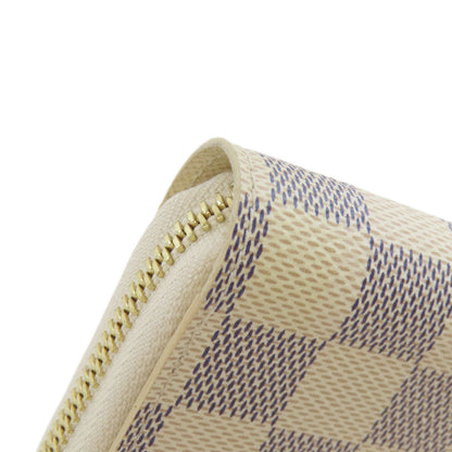 LOUIS VUITTON N41660 Zippy wallet Long wallet (with coin pocket) Damier canvas Ladies [Used]