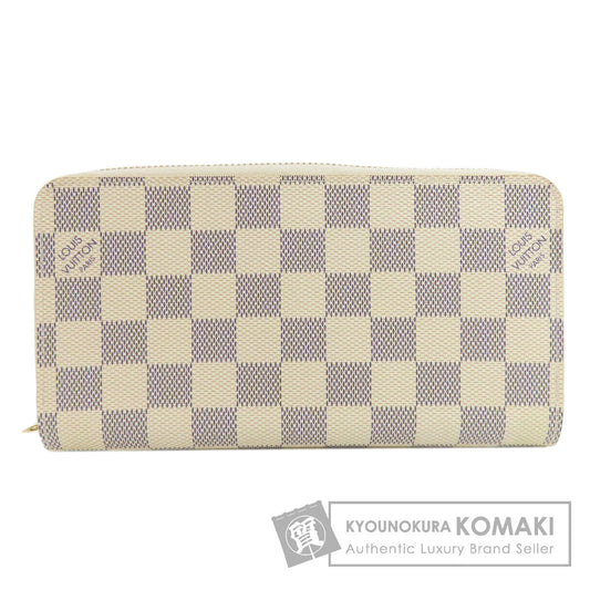 LOUIS VUITTON N41660 Zippy wallet Long wallet (with coin pocket) Damier canvas Ladies [Used]