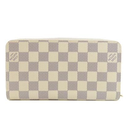 LOUIS VUITTON N41660 Zippy wallet Long wallet (with coin pocket) Damier canvas Ladies [Used]