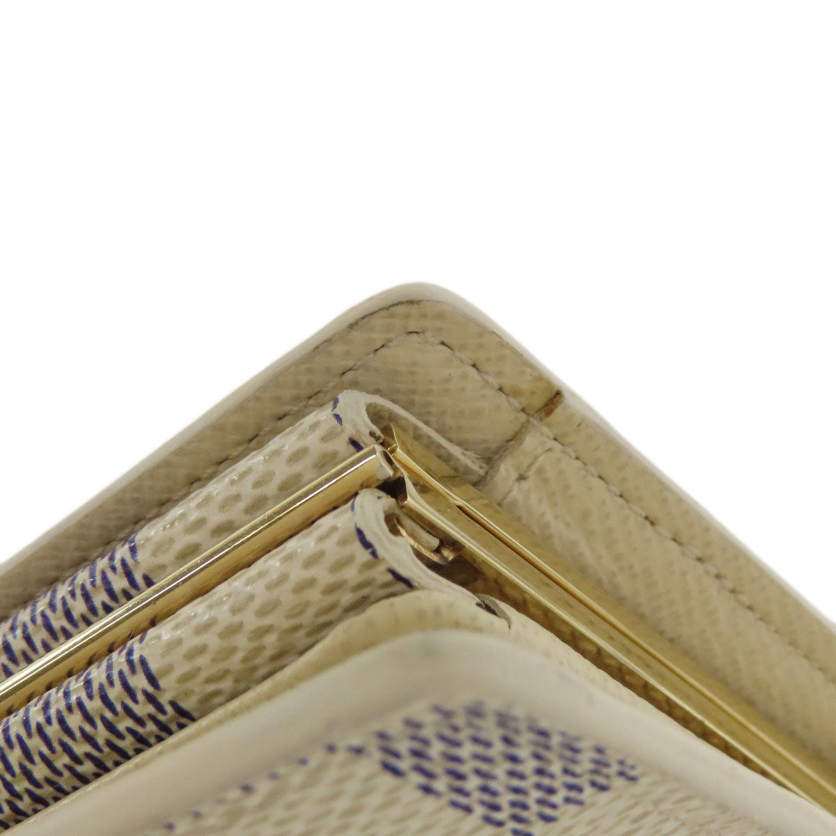 LOUIS VUITTON  N61676 Bifold Wallet with Coin Pocket Portefeiulle ã» Vienova Damier canvas Ladies