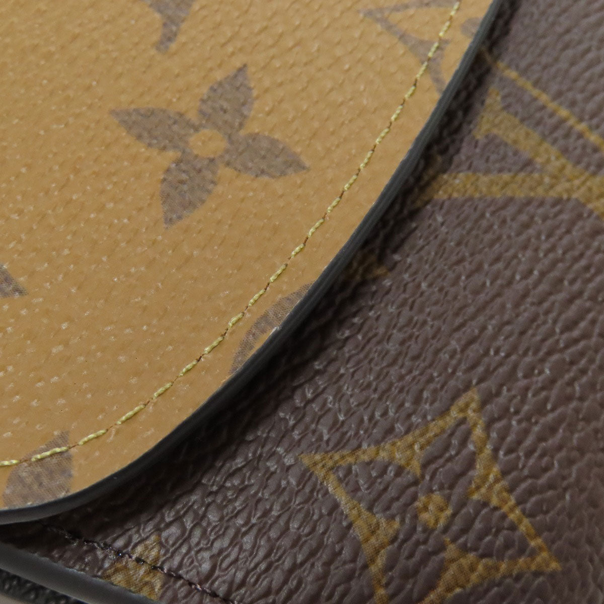 LOUIS VUITTON M82157 Portefeiulle ã» Emily Long wallet (with coin pocket) Monogram reverse Ladies [Used]