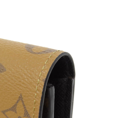 LOUIS VUITTON M82157 Portefeiulle ã» Emily Long wallet (with coin pocket) Monogram reverse Ladies [Used]