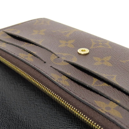 LOUIS VUITTON M82157 Portefeiulle ã» Emily Long wallet (with coin pocket) Monogram reverse Ladies [Used]