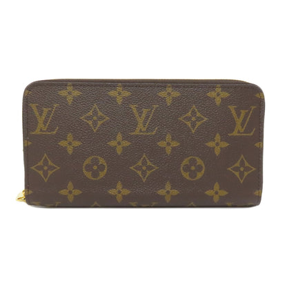 LOUIS VUITTON  M41616 Long wallet (with coin pocket) Zippy wallet Monogram canvas Ladies