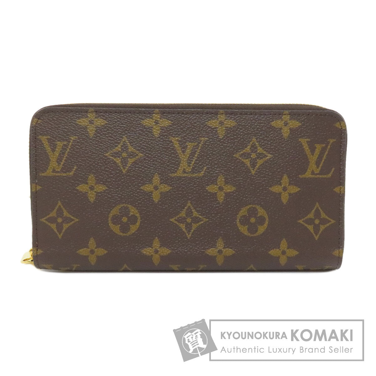 LOUIS VUITTON M41616 Zippy wallet Long wallet (with coin pocket) Monogram canvas Ladies [Used]